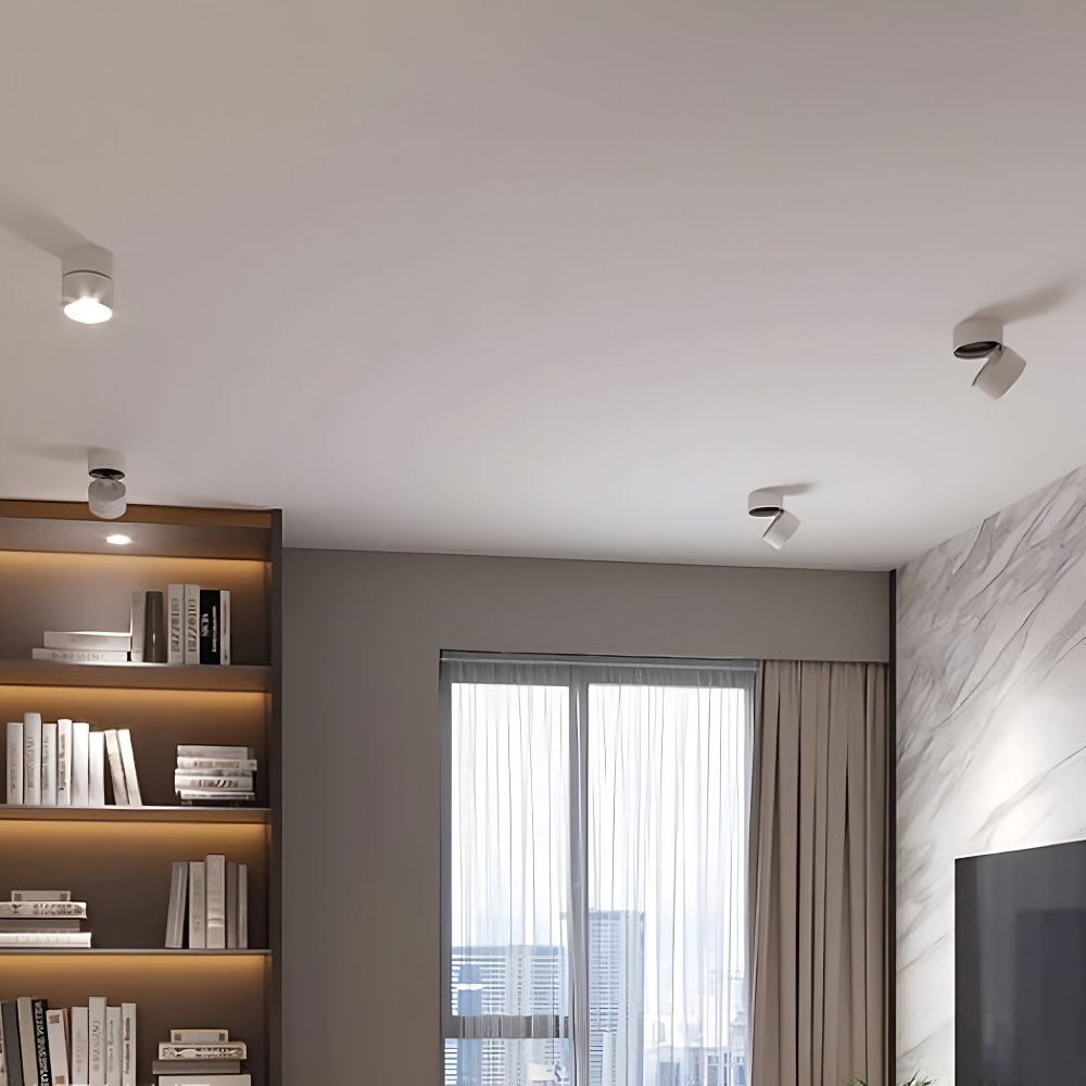 Lumeon – Lampada da soffitto a spot LED moderna e regolabile in alluminio