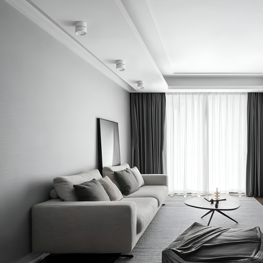 Lumeon – Lampada da soffitto a spot LED moderna e regolabile in alluminio