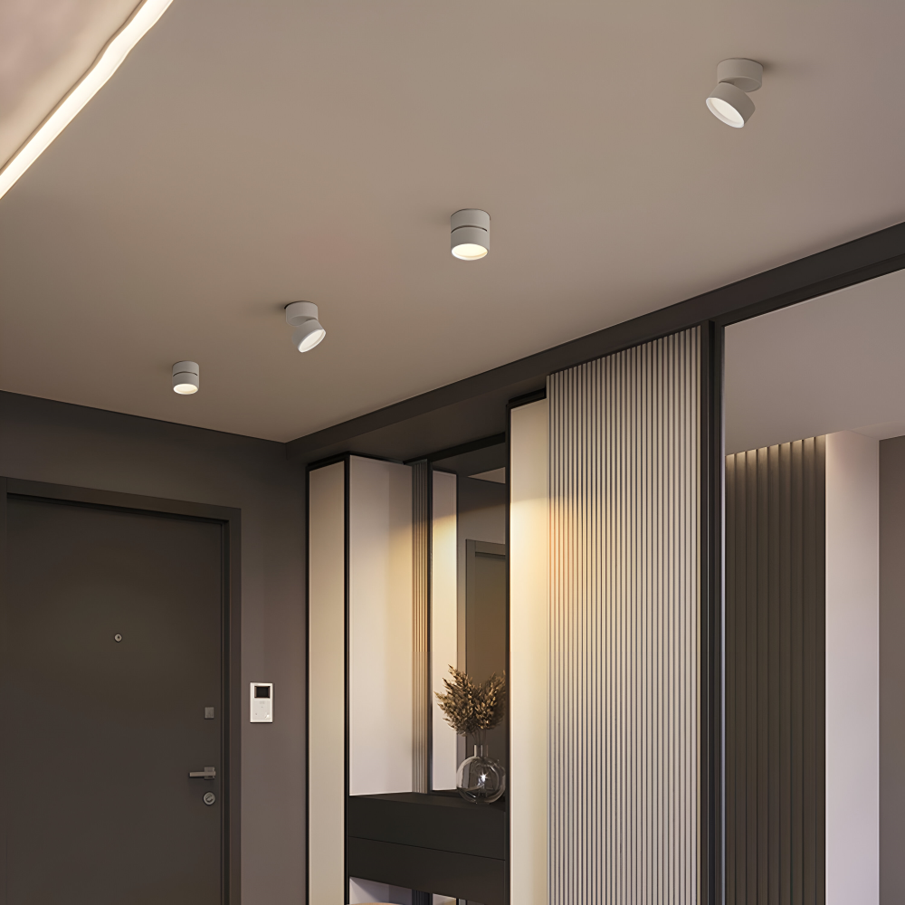 Lumeon – Lampada da soffitto a spot LED moderna e regolabile in alluminio
