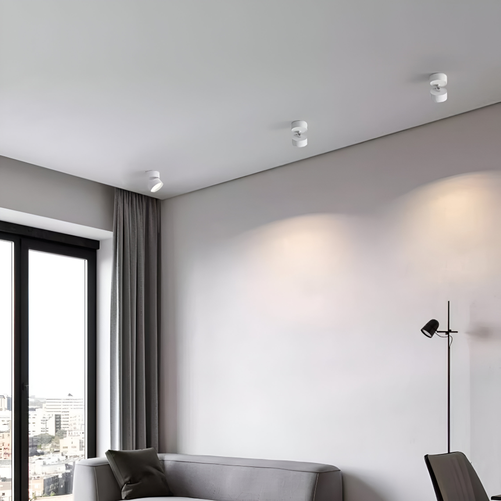 Lumeon – Lampada da soffitto a spot LED moderna e regolabile in alluminio