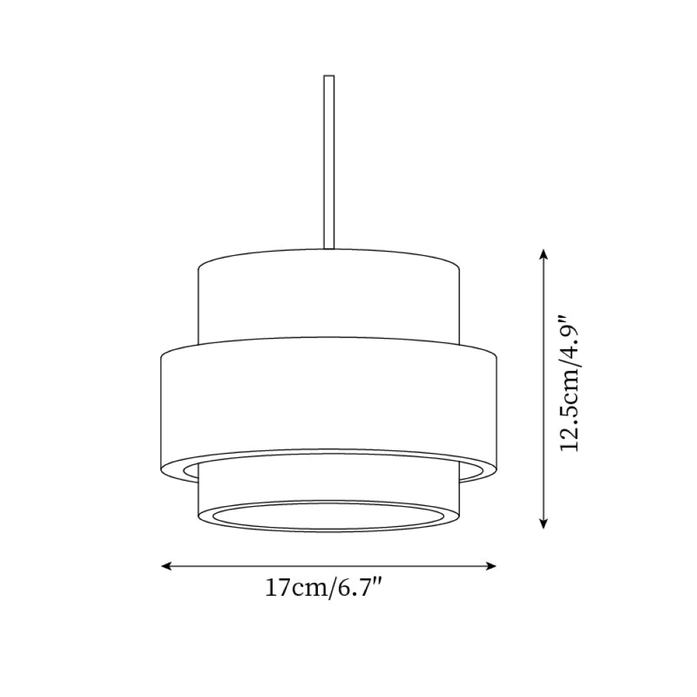 TerraLume – Lampadario Japandi in Travertino e Noce