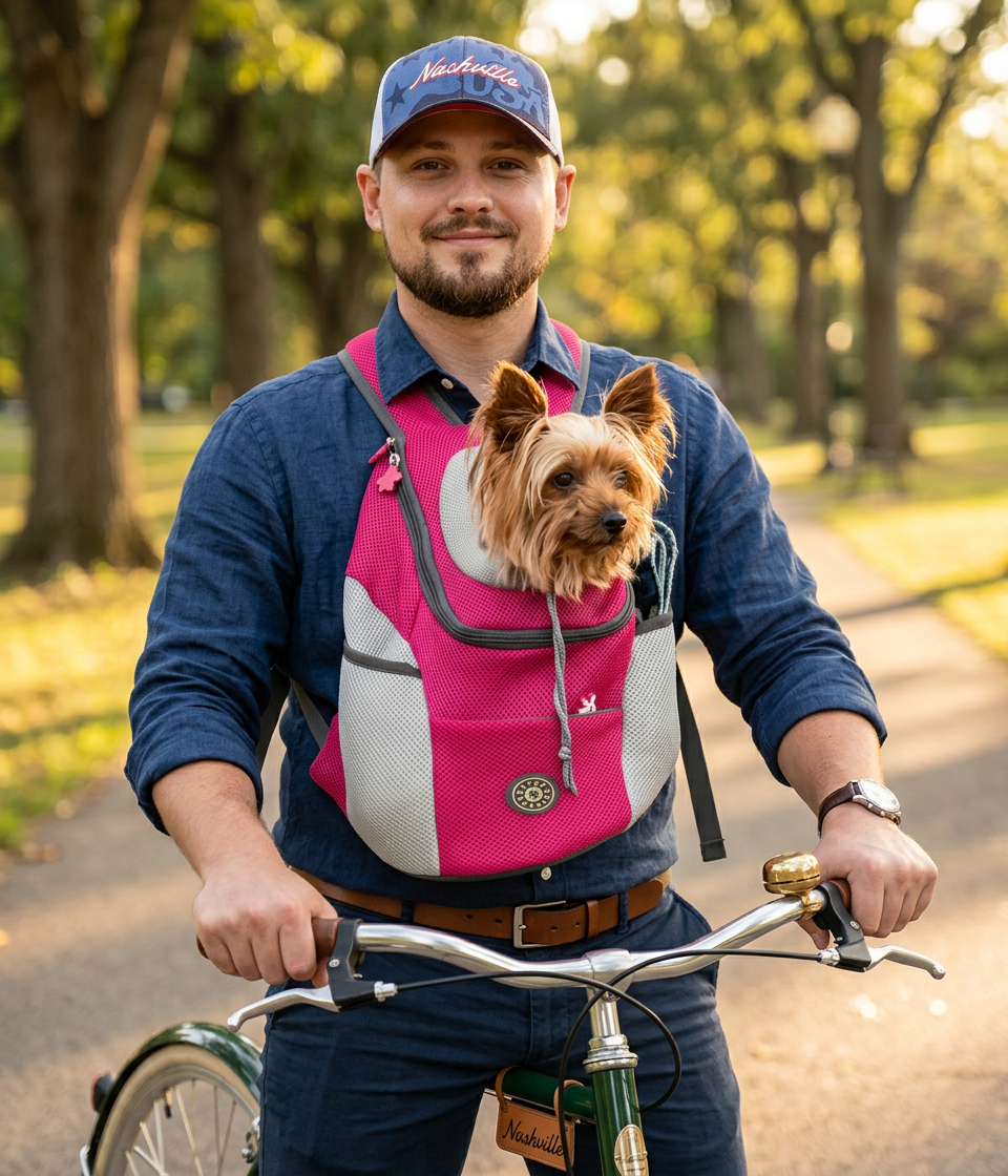 PETVENTURE PACK – Zaino ergonomico per cani con imbottitura confortevole