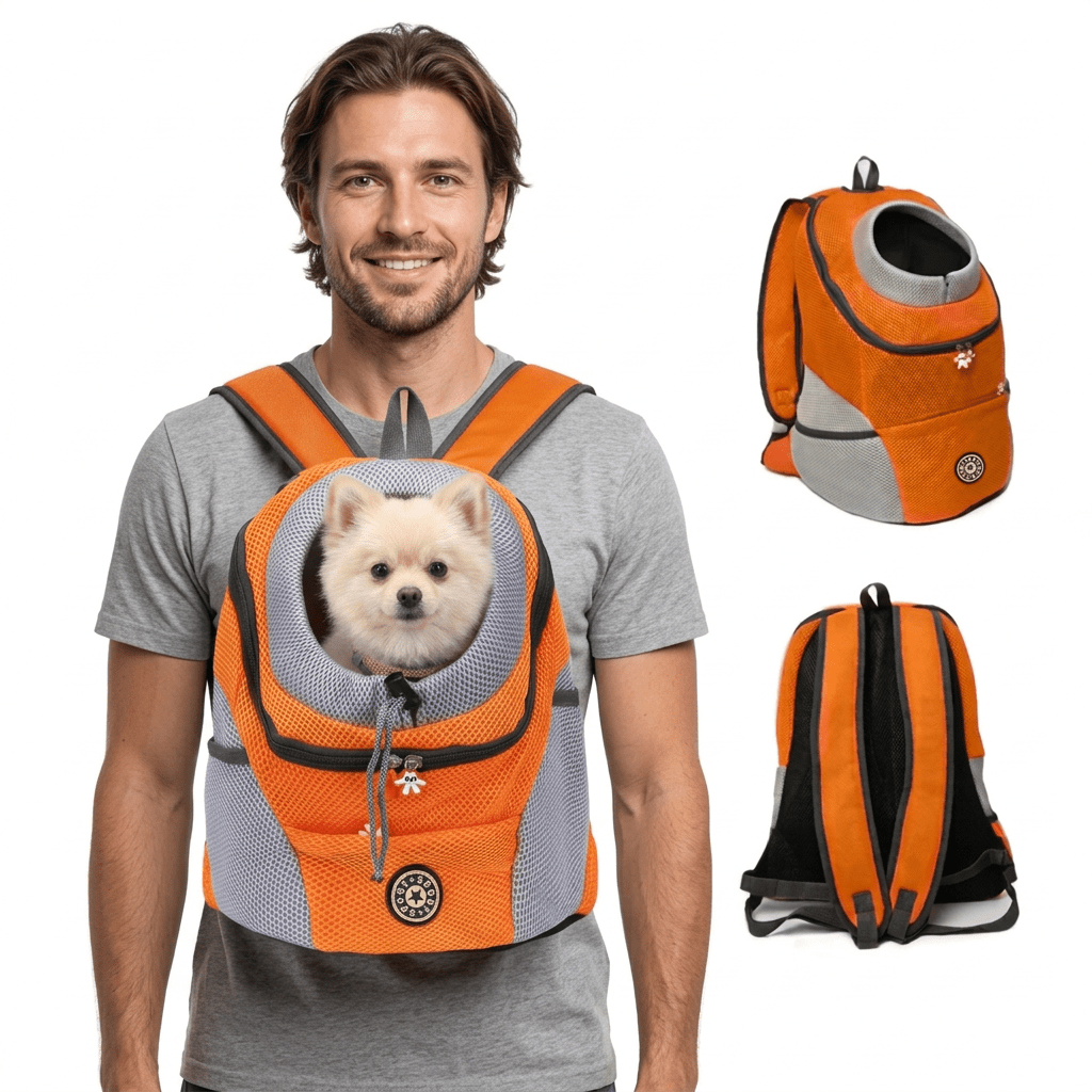 PETVENTURE PACK – Zaino ergonomico per cani con imbottitura confortevole