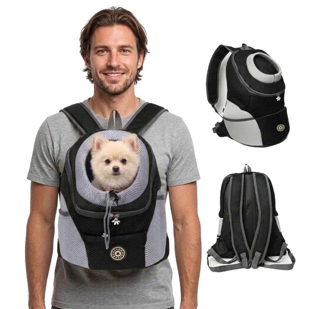 PETVENTURE PACK – Zaino ergonomico per cani con imbottitura confortevole