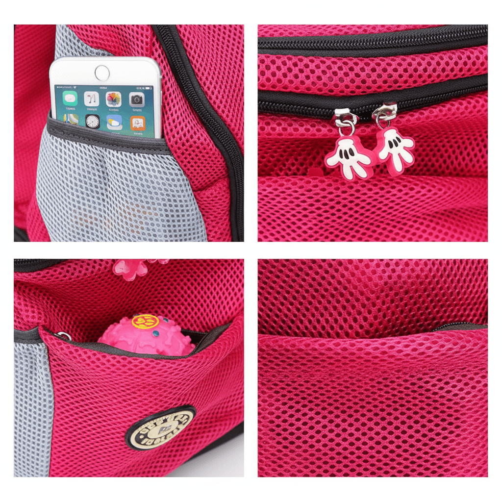 PETVENTURE PACK – Zaino ergonomico per cani con imbottitura confortevole