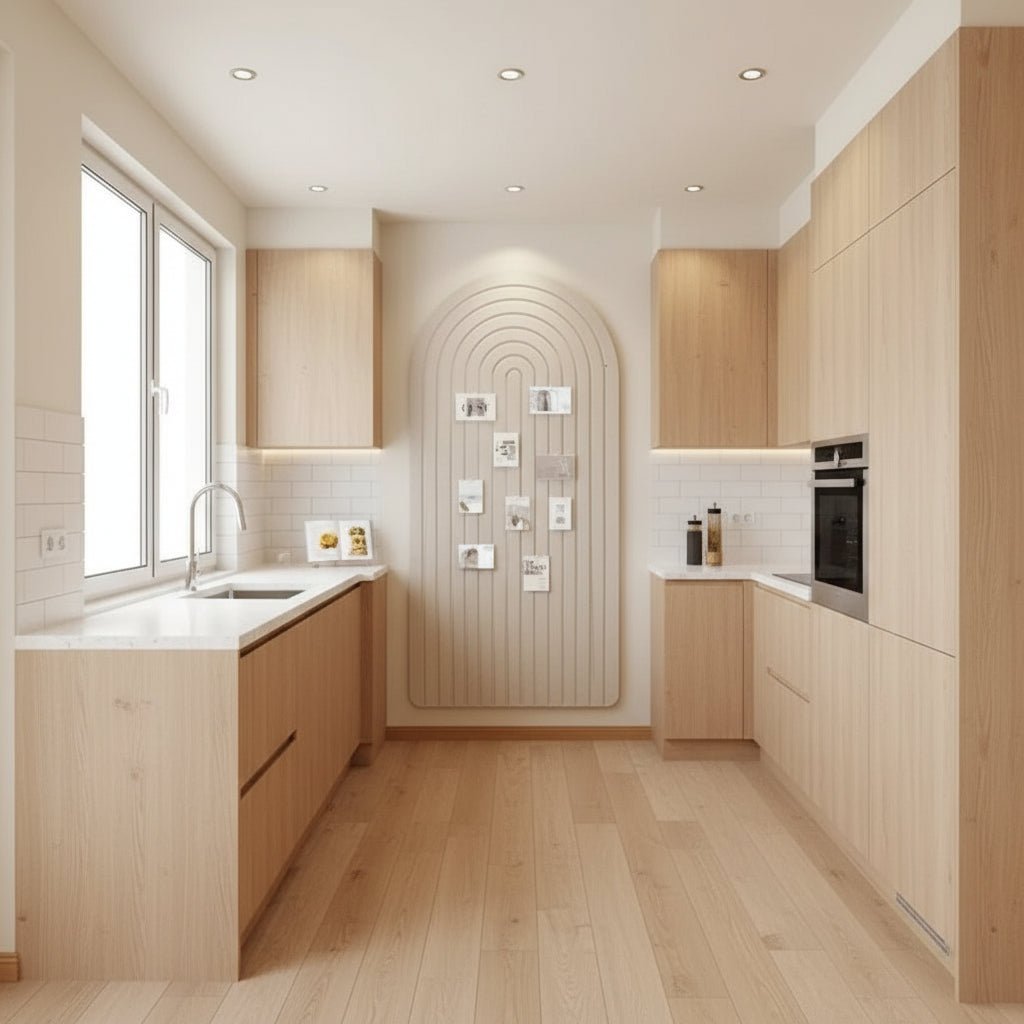 PINSCAPE – Pannello organizzatore in feltro curvato per decorazioni murali