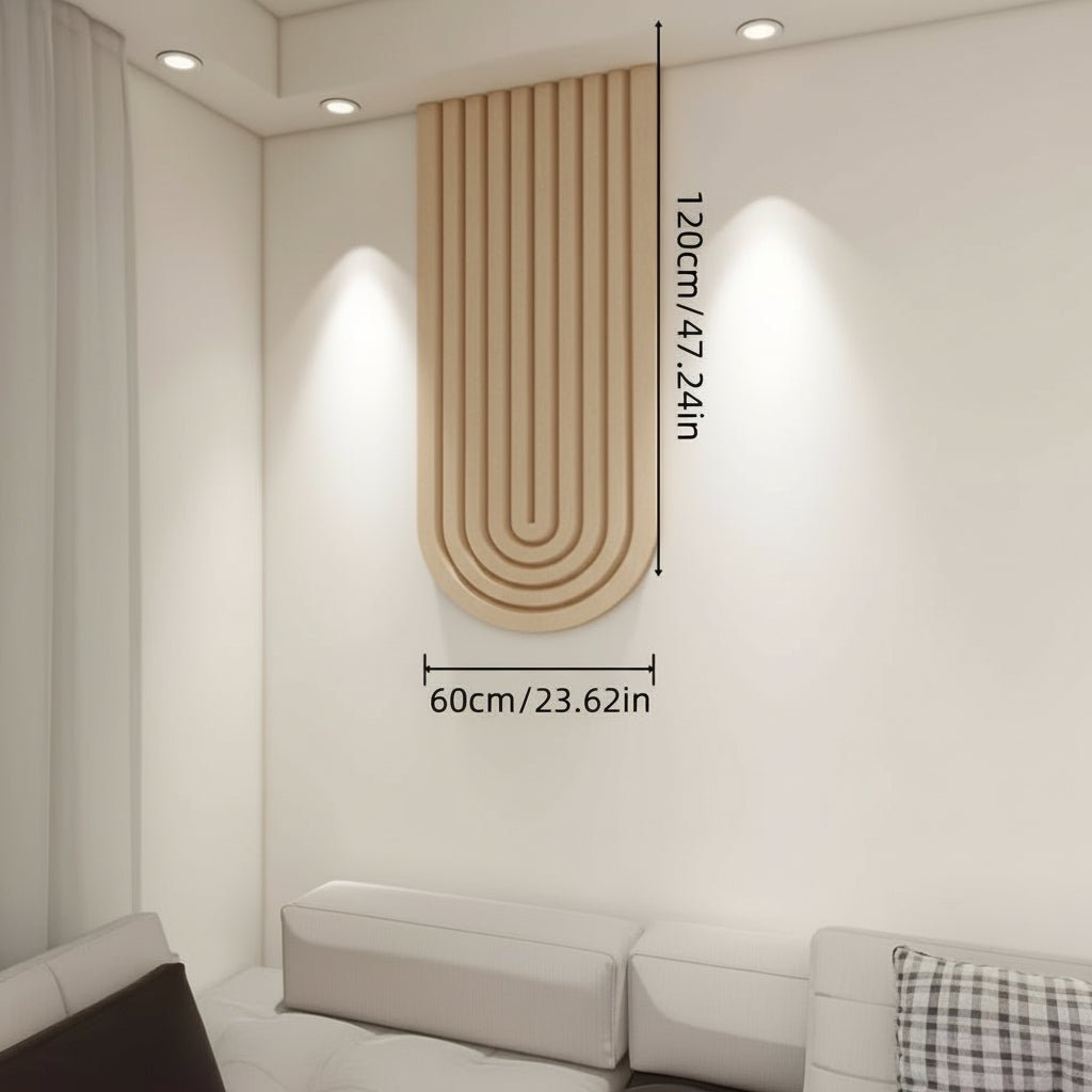 PINSCAPE – Pannello organizzatore in feltro curvato per decorazioni murali