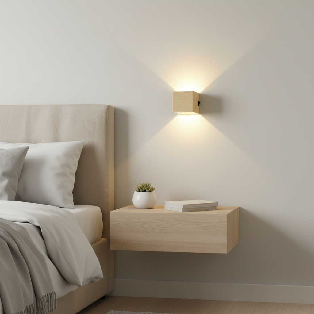 Lampada da Parete Ricaricabile Senza Fili | Luce Regolabile Su e Giù, Alimentata da USB per Decorazioni Domestiche e Atmosfera Confortevole