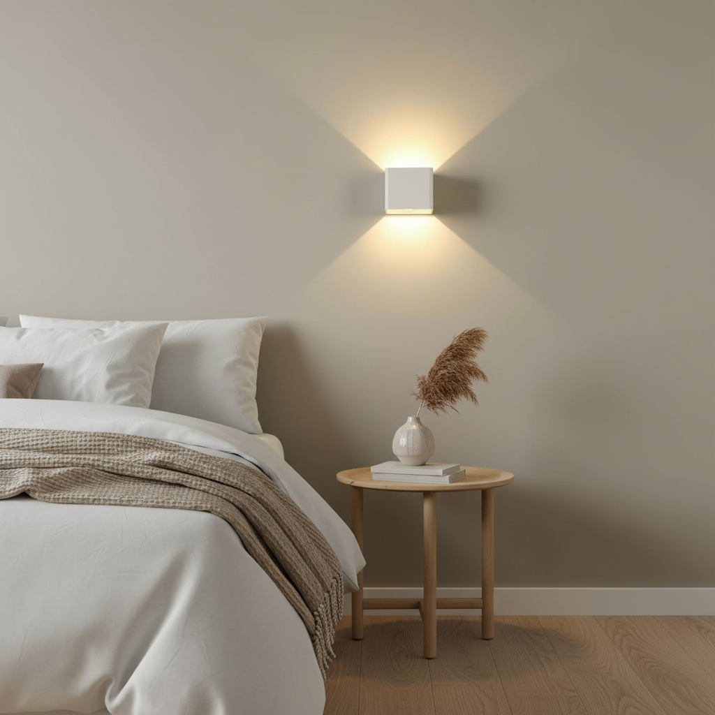 Lampada da Parete Ricaricabile Senza Fili | Luce Regolabile Su e Giù, Alimentata da USB per Decorazioni Domestiche e Atmosfera Confortevole