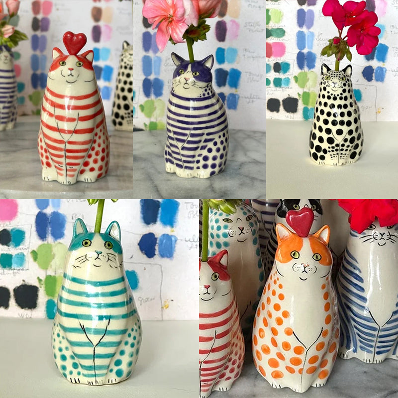 Vaso per Gatti a Pois