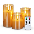 GlowFold – Candele LED ignifughe con design 3D e telecomando