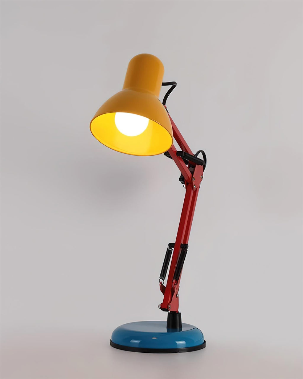 Velmora | Lampada da Scrivania Regolabile e Colorata con Braccio Meccanico e Design Plug-In
