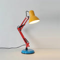 Velmora | Lampada da Scrivania Regolabile e Colorata con Braccio Meccanico e Design Plug-In