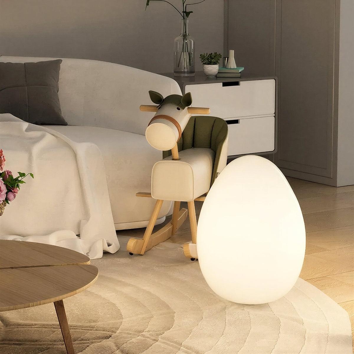 Lampada da Terra a Forma di Uovo