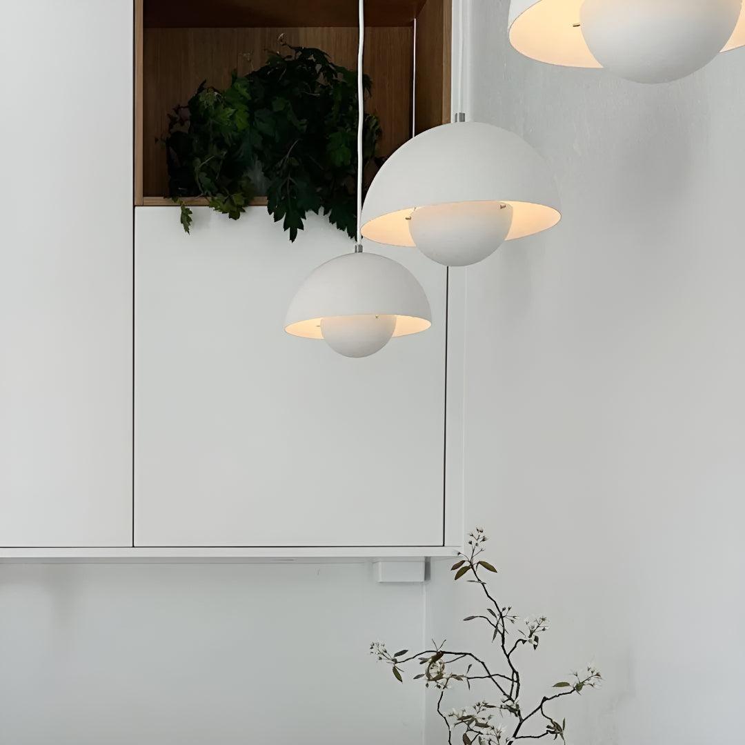 Lampada a Sospensione Stile Flowerpot per Zona Pranzo