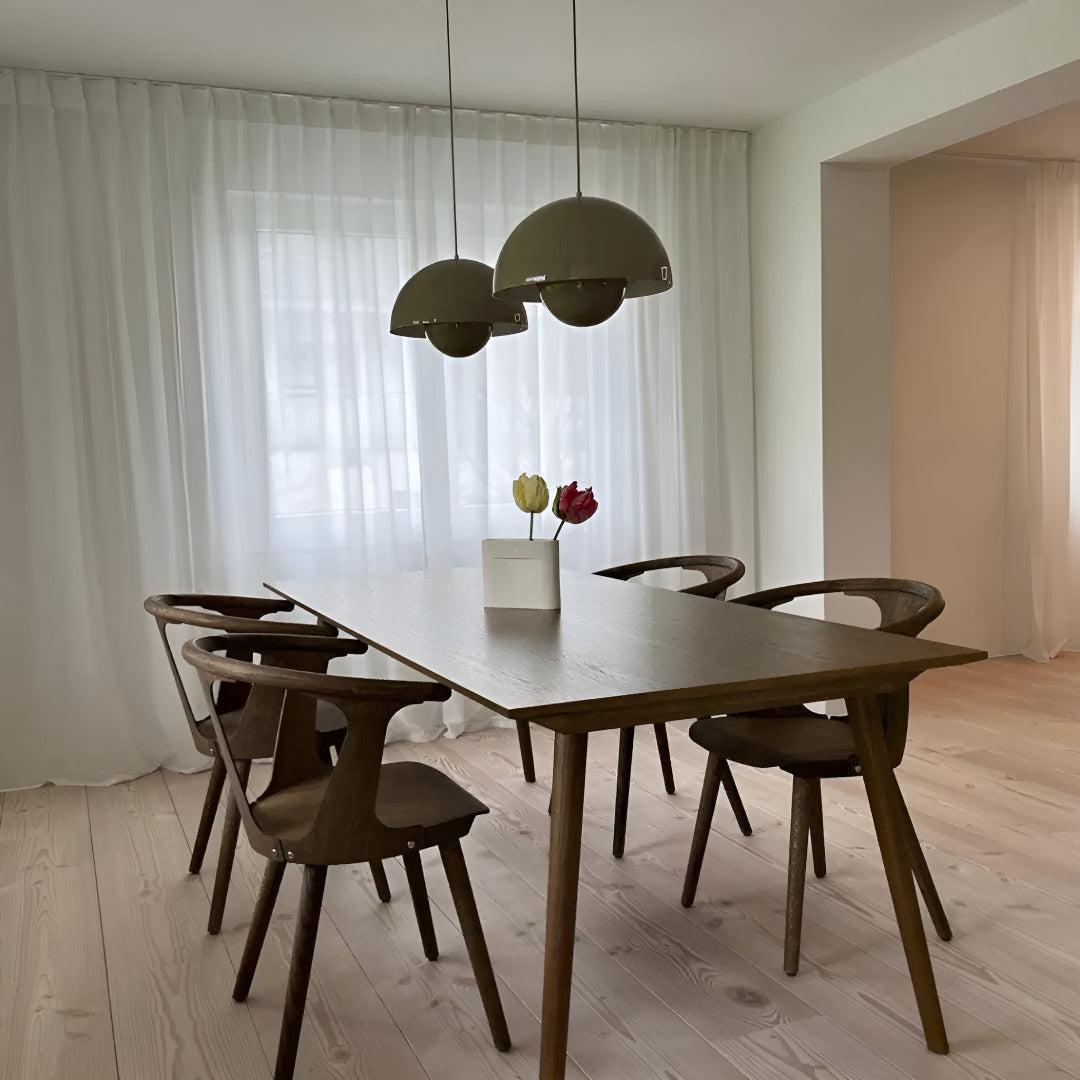 Lampada a Sospensione Stile Flowerpot per Zona Pranzo