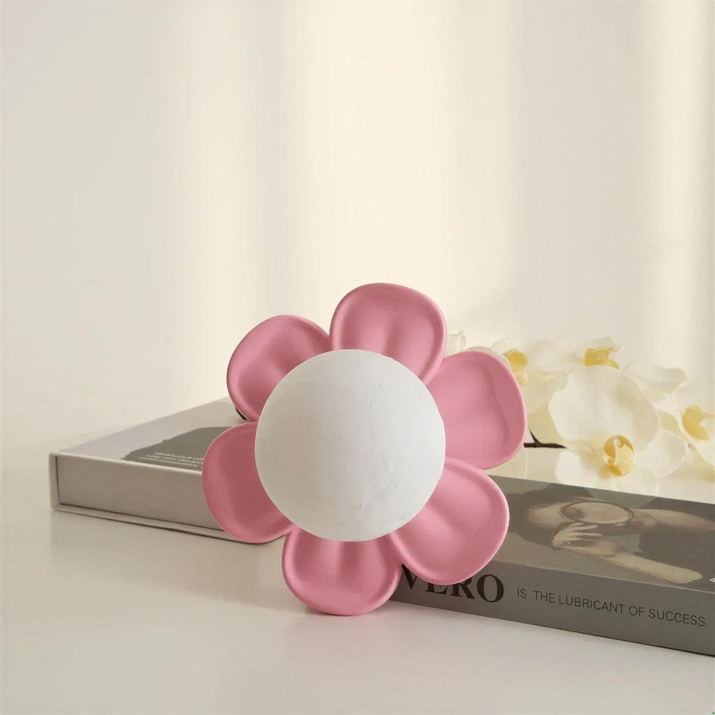 Lampada da soffitto a fiori a incasso con paralume a globo
