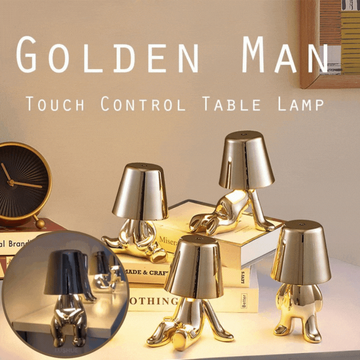 GoldenBoy™ – Lampada da tavolo elegante per ogni casa