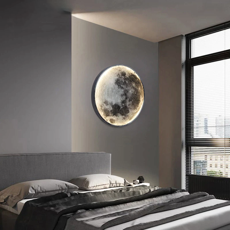 Lampada Magica a Forma di Luna – Illuminazione Suggestiva per la Tua Camera da Letto