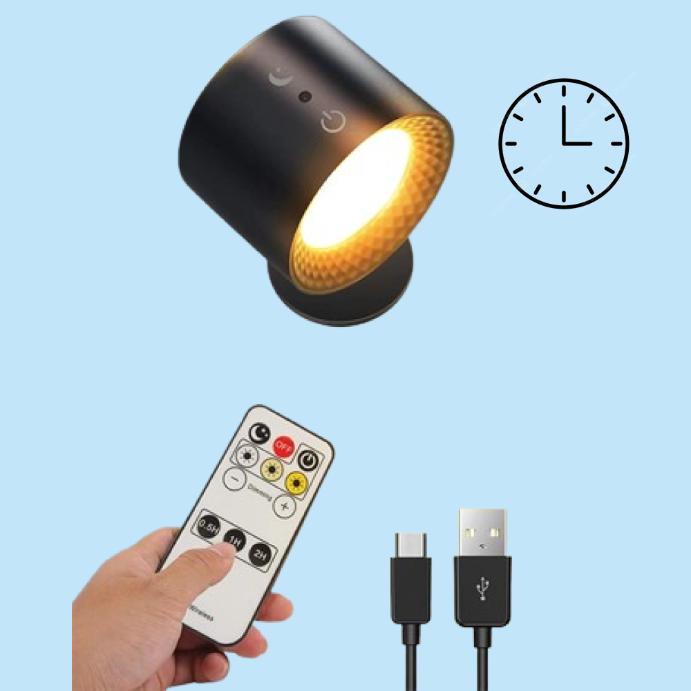 Lampada a batteria con timer