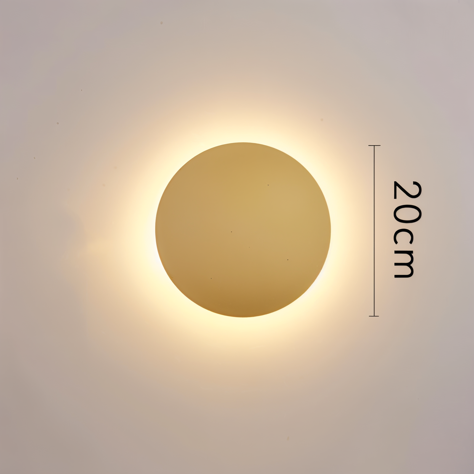 Lunaris – Lampada da Parete Moderna in Metallo con Luce LED Calda