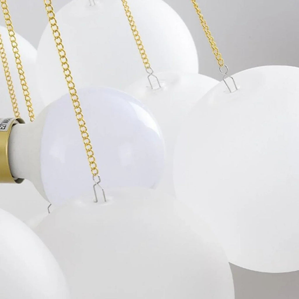 Lampadario Karlene con Palline Opache