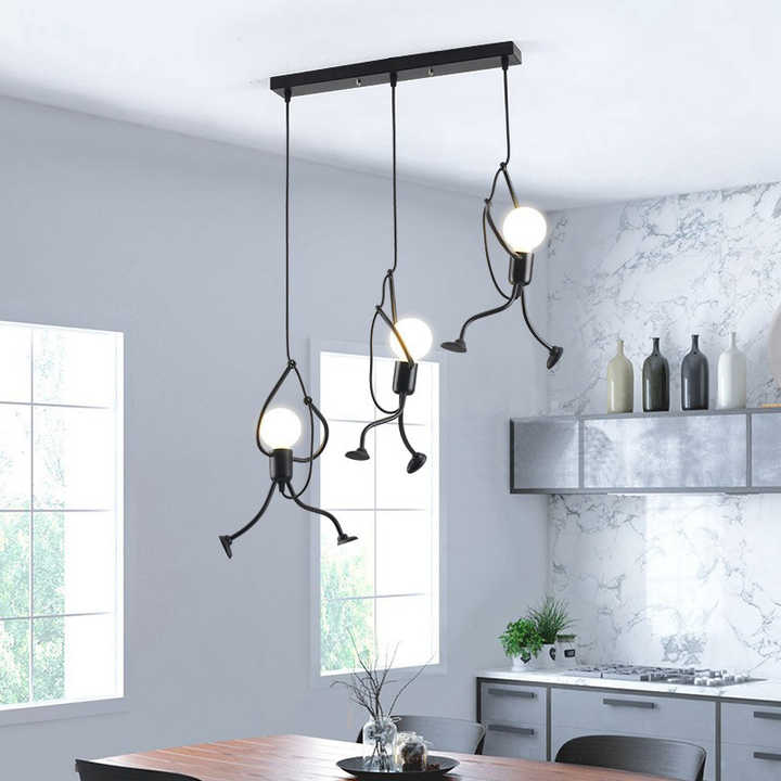 Lampada da parete di design in stile industriale per soggiorno e ufficio