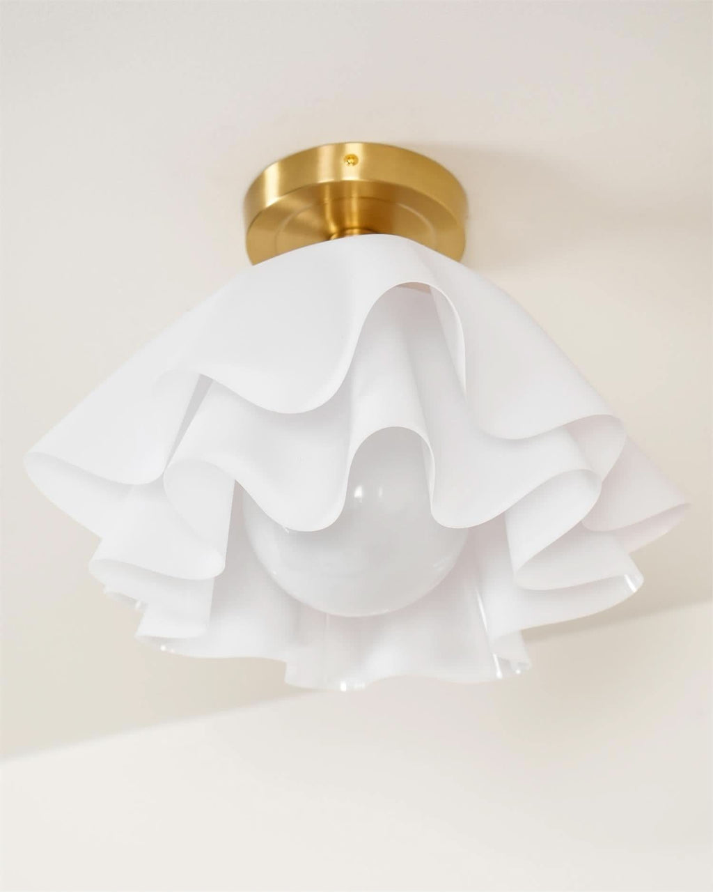 Lampada da soffitto moderna in rame con lampadine LED