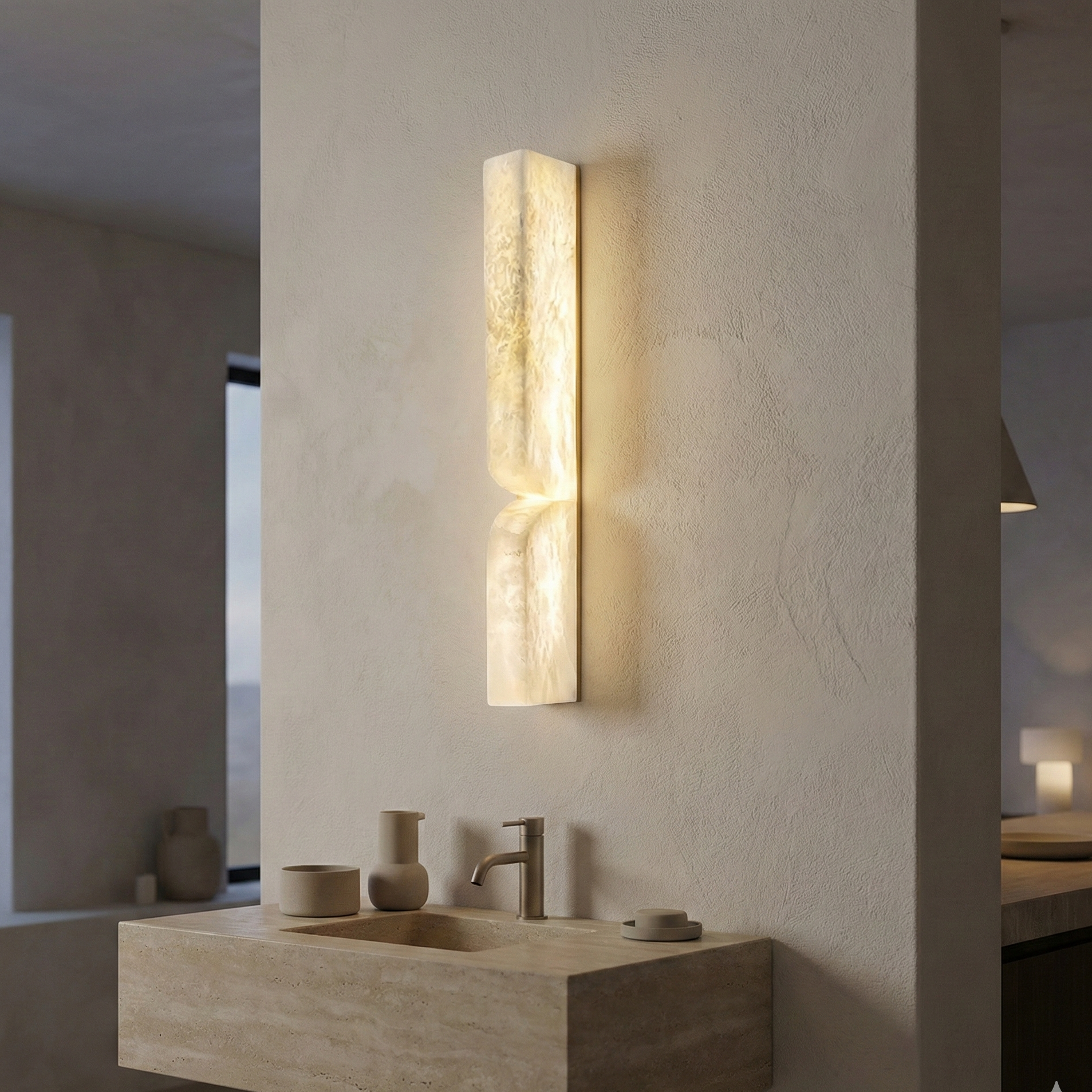 Lampada da Parete Modetta in Marmo