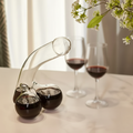 Decanter in Vetro | Design Elegante e Capacità di 650 ml | Trasparente