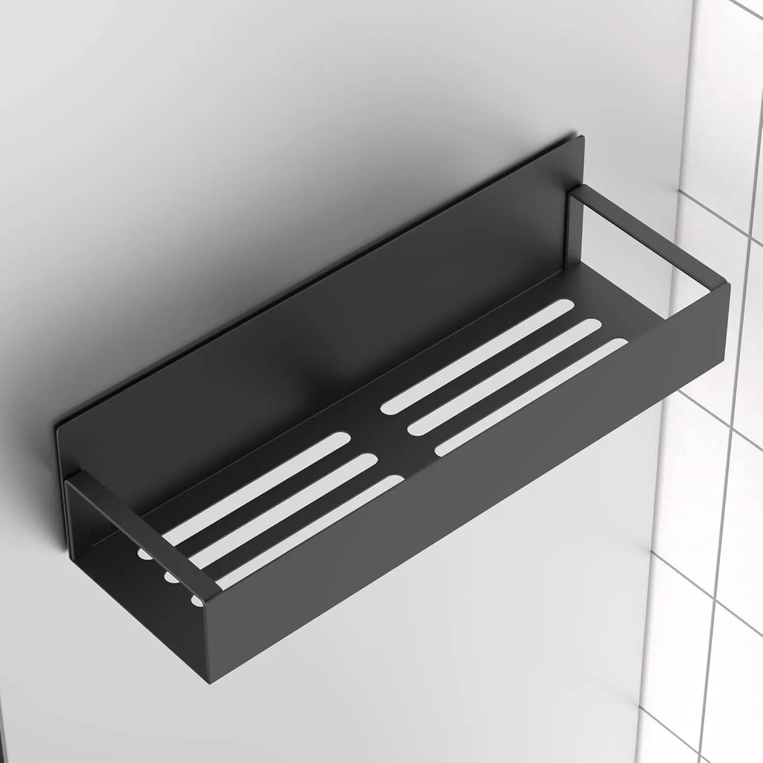 Mensola per spezie | 4 pezzi, Magnetica – Rivestita a polvere | Nessun trapano necessario | KitchenDock