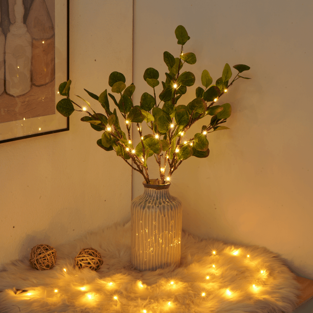 Lunaria Glow – Lampada LED a Ramo Magica in Design Ispirato alla Natura (70 cm)