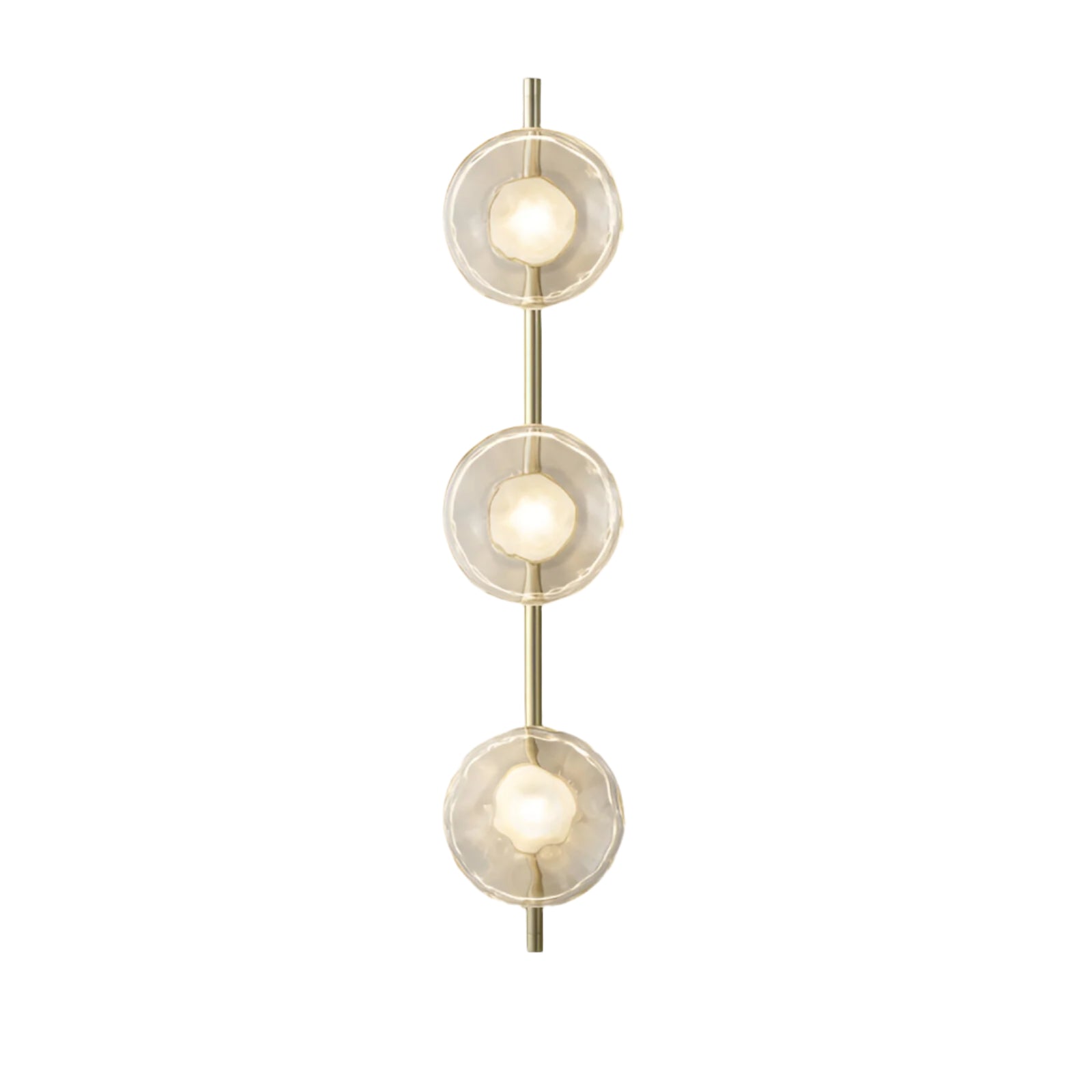 Noreva | Applique in Vetro Scultoreo con LED Integrato per Illuminazione Interni Moderni