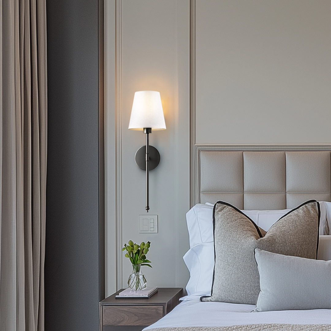 Torivelle | Luce da Parete Adesiva Wireless con Telecomando e Compatibilità con Lampadine Magiche