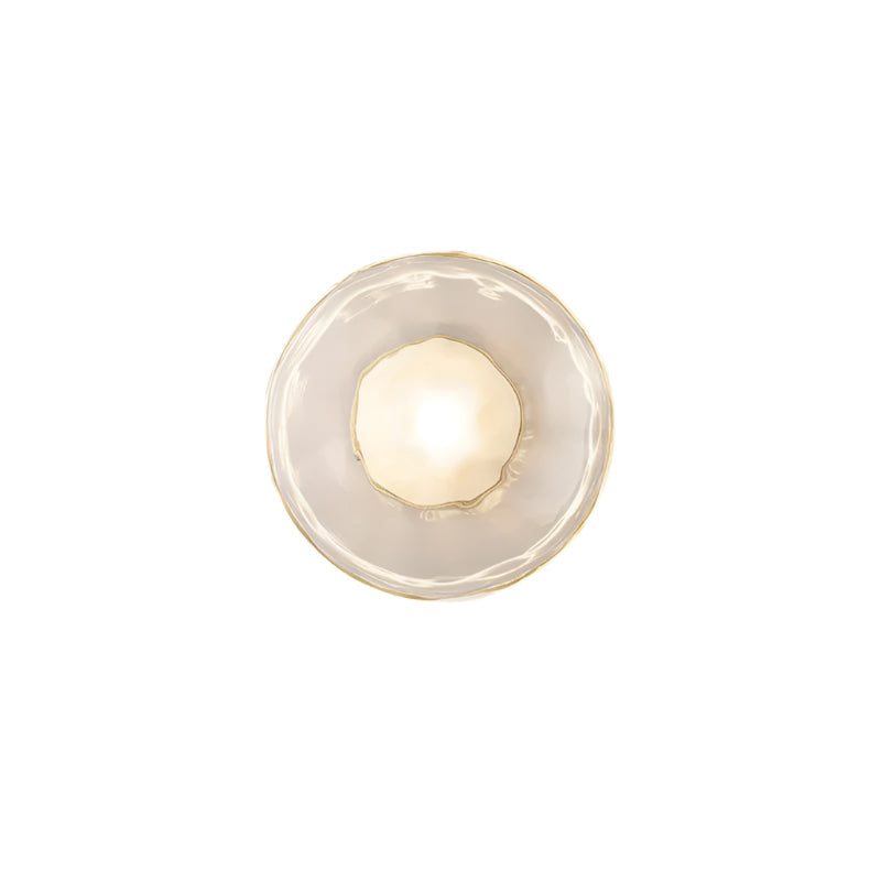 Noreva | Applique in Vetro Scultoreo con LED Integrato per Illuminazione Interni Moderni