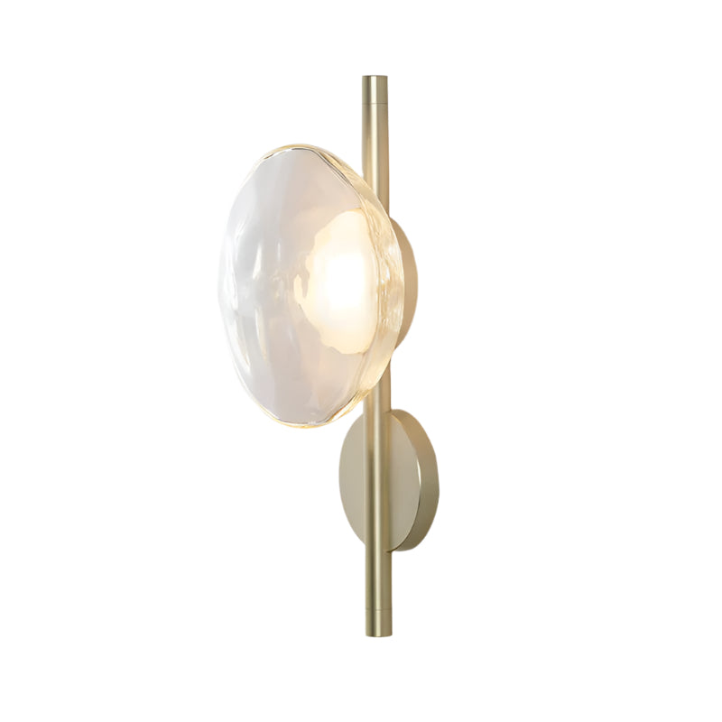 Noreva | Applique in Vetro Scultoreo con LED Integrato per Illuminazione Interni Moderni
