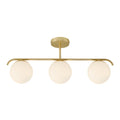 Lampada da Soffitto con 3 Fonti di Luce