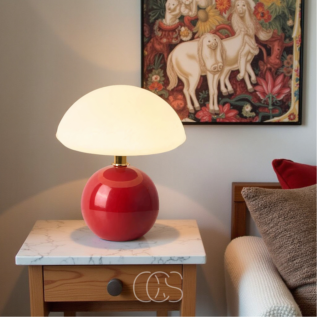 Lampada a fungo - Lampada da tavolo LED dimmerabile di design