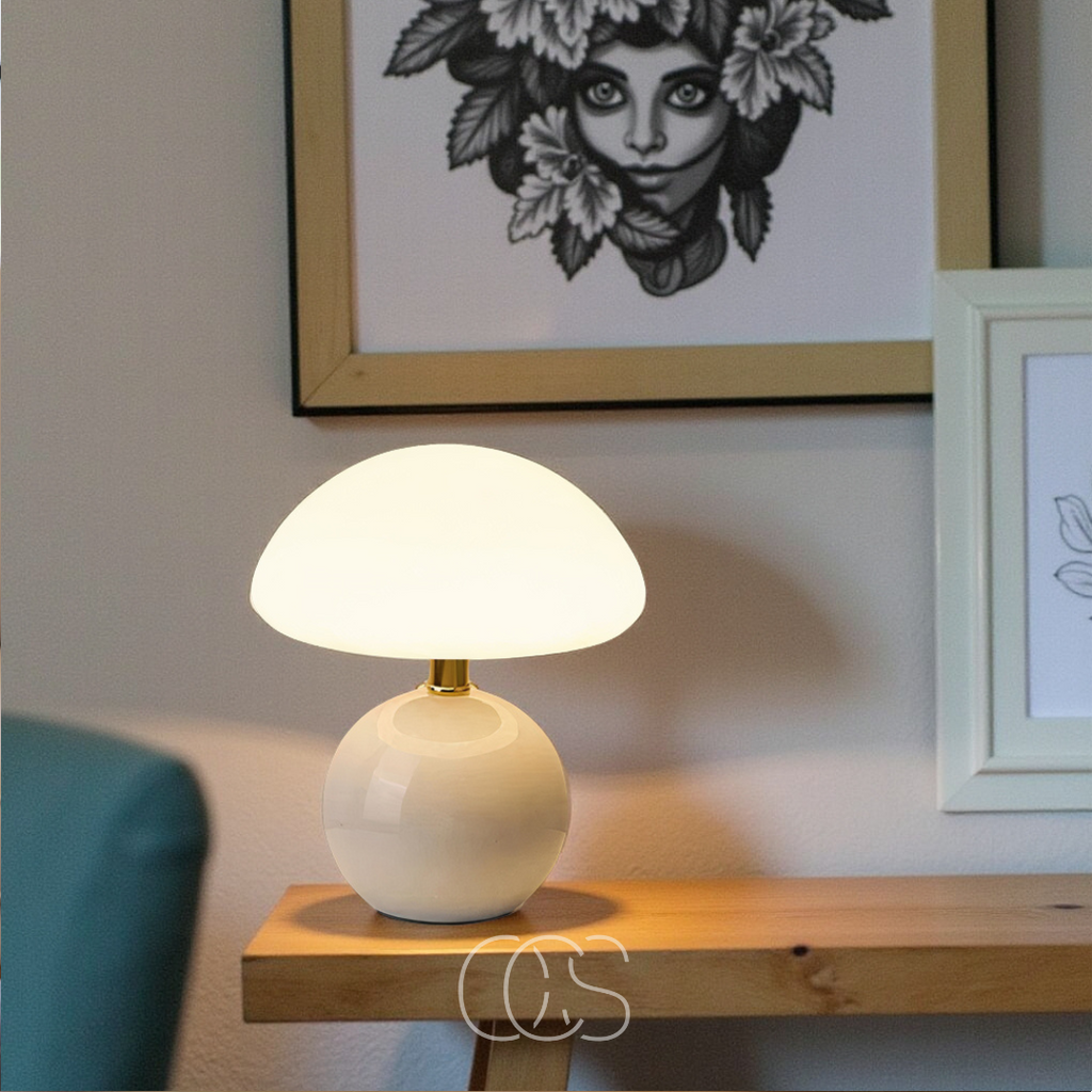 Lampada a fungo - Lampada da tavolo LED dimmerabile di design