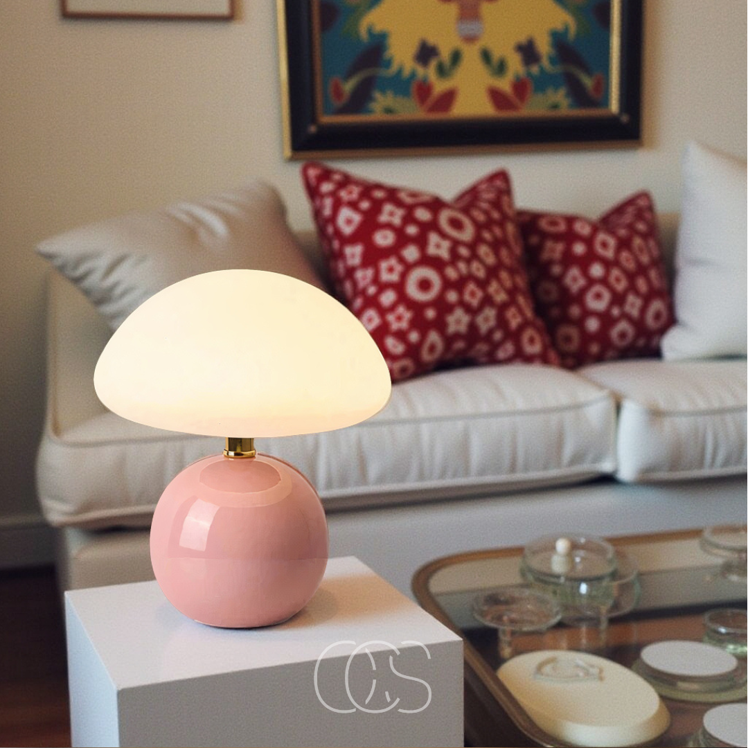 Lampada a fungo - Lampada da tavolo LED dimmerabile di design