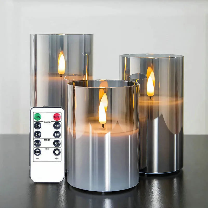 CandleFlame™ Candela LED senza fiamma con telecomando [2+1 GRATIS]