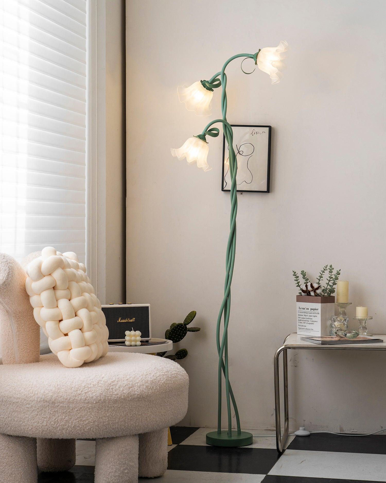 Arvella | Lampada da Terra Elegante con Illuminazione Ambientale Morbida