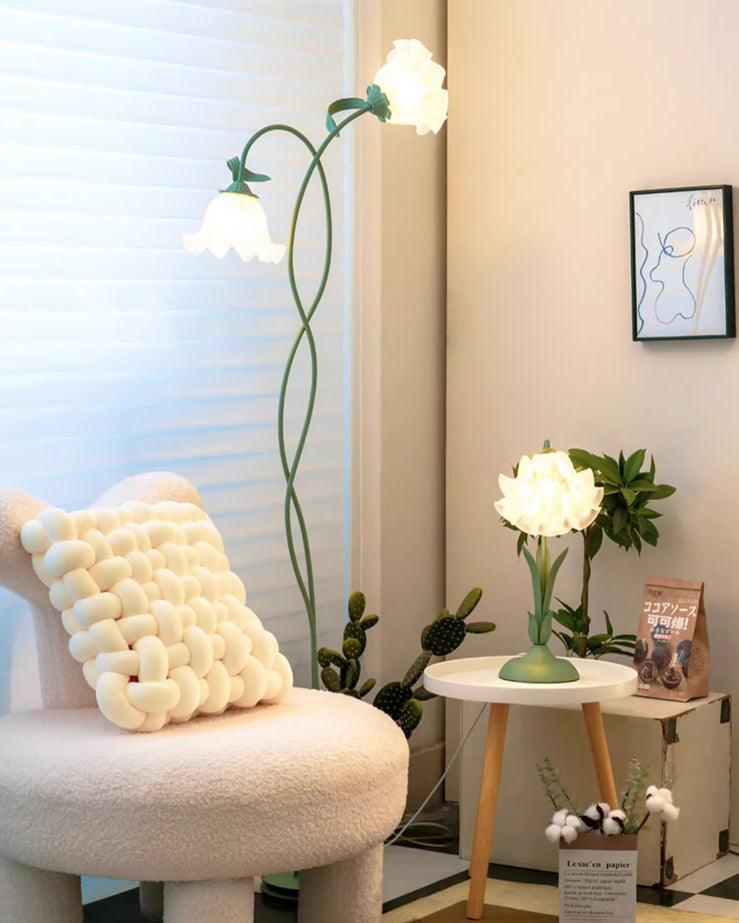 Arvella | Lampada da Terra Elegante con Illuminazione Ambientale Morbida