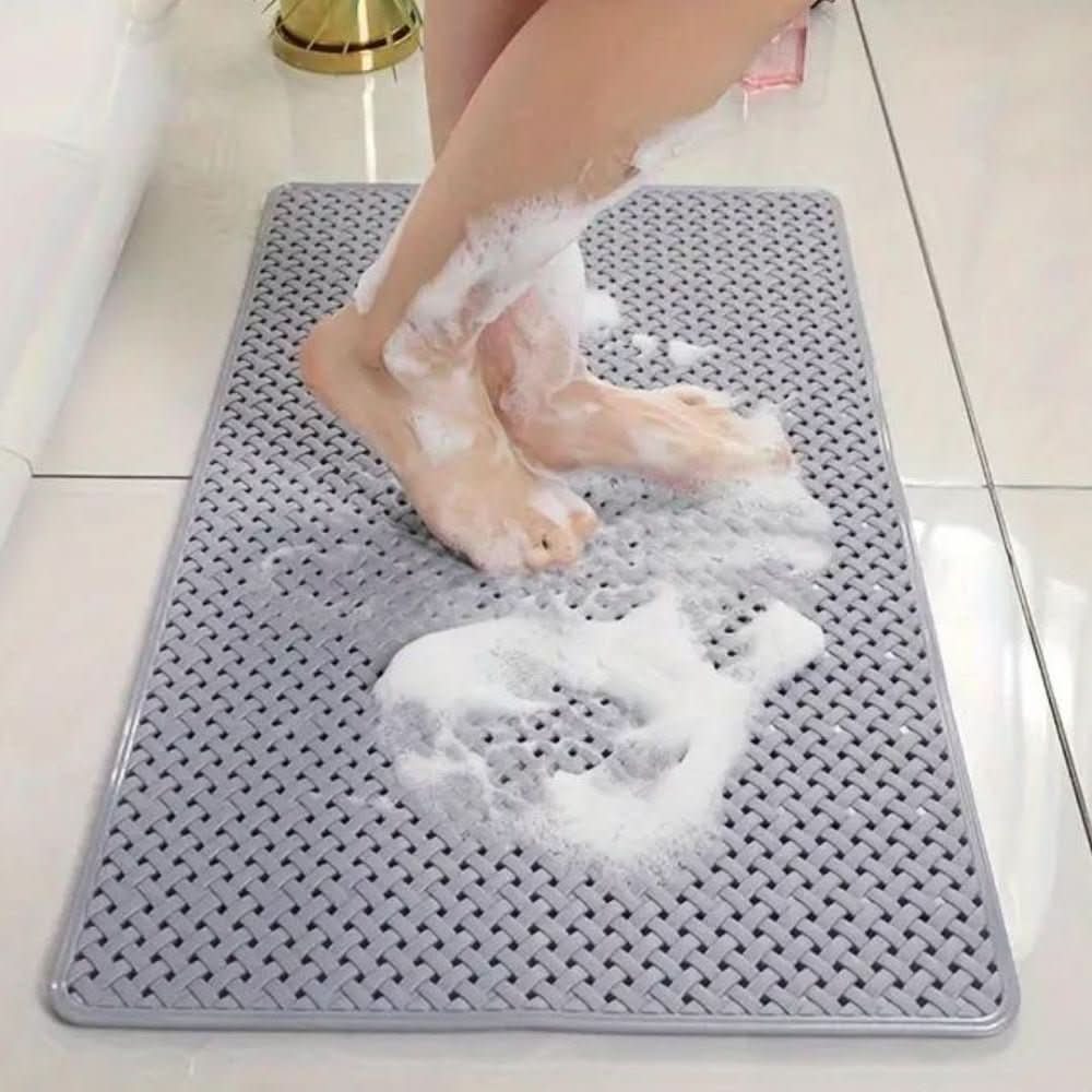 SAFESTEP - Tappetino da doccia antiscivolo con ventose per una presa sicura e maggiore comfort nella vasca da bagno e nella doccia