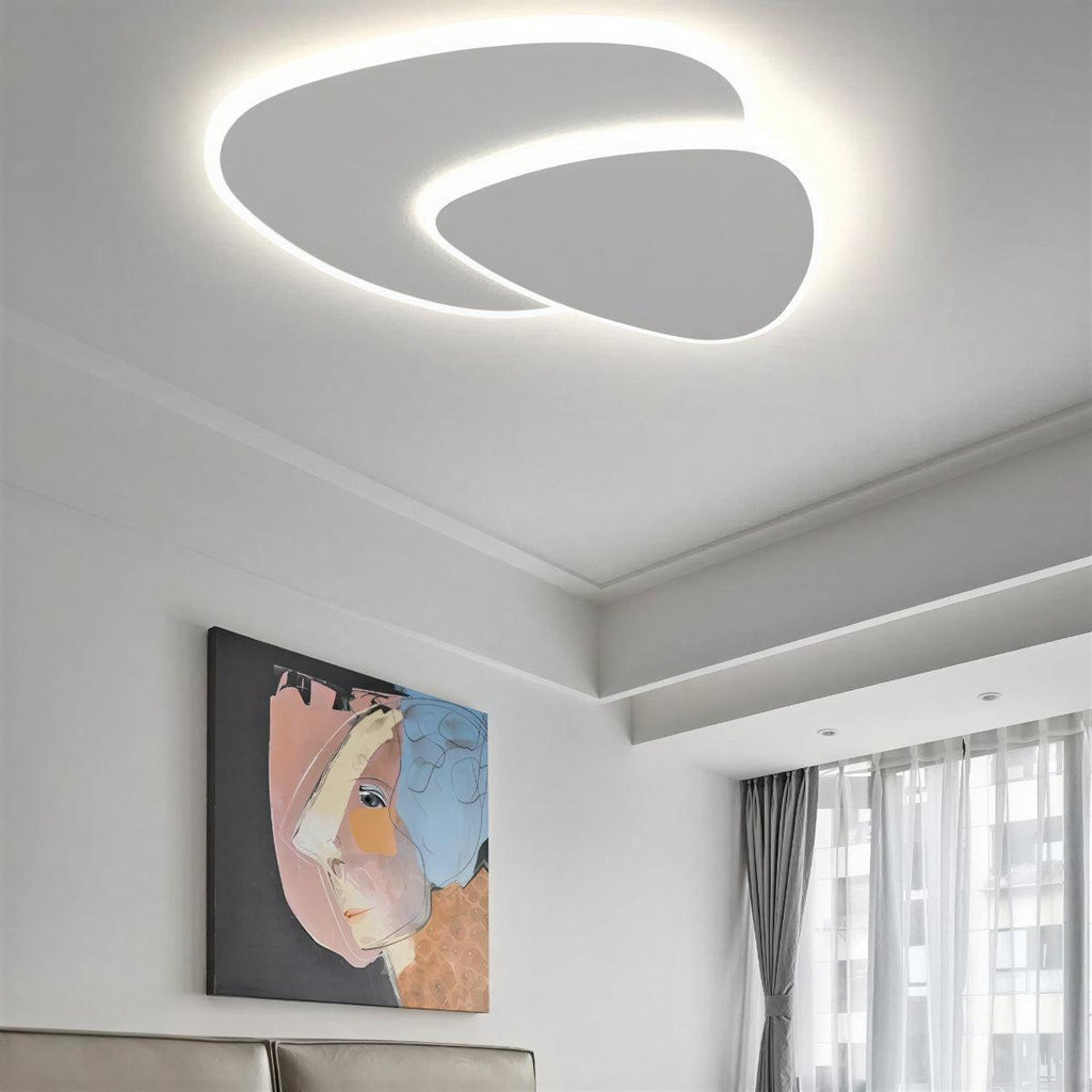 Lampada da soffitto moderna a incasso a forma di plettro
