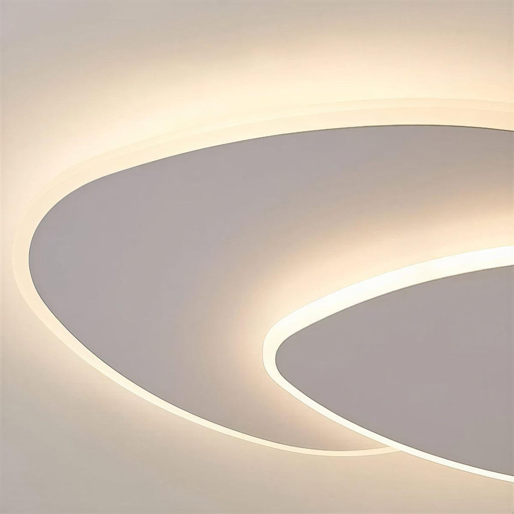 Lampada da soffitto moderna a incasso a forma di plettro