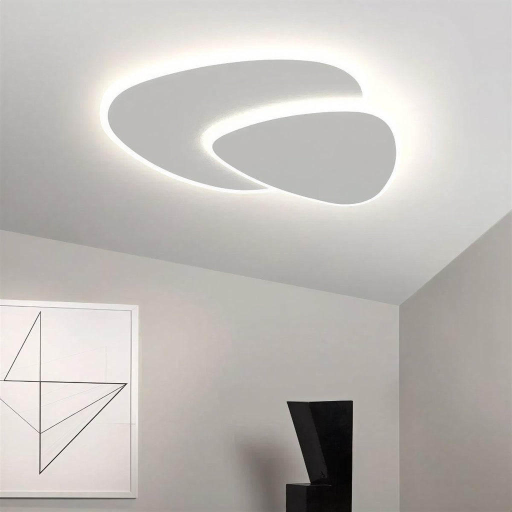 Lampada da soffitto moderna a incasso a forma di plettro