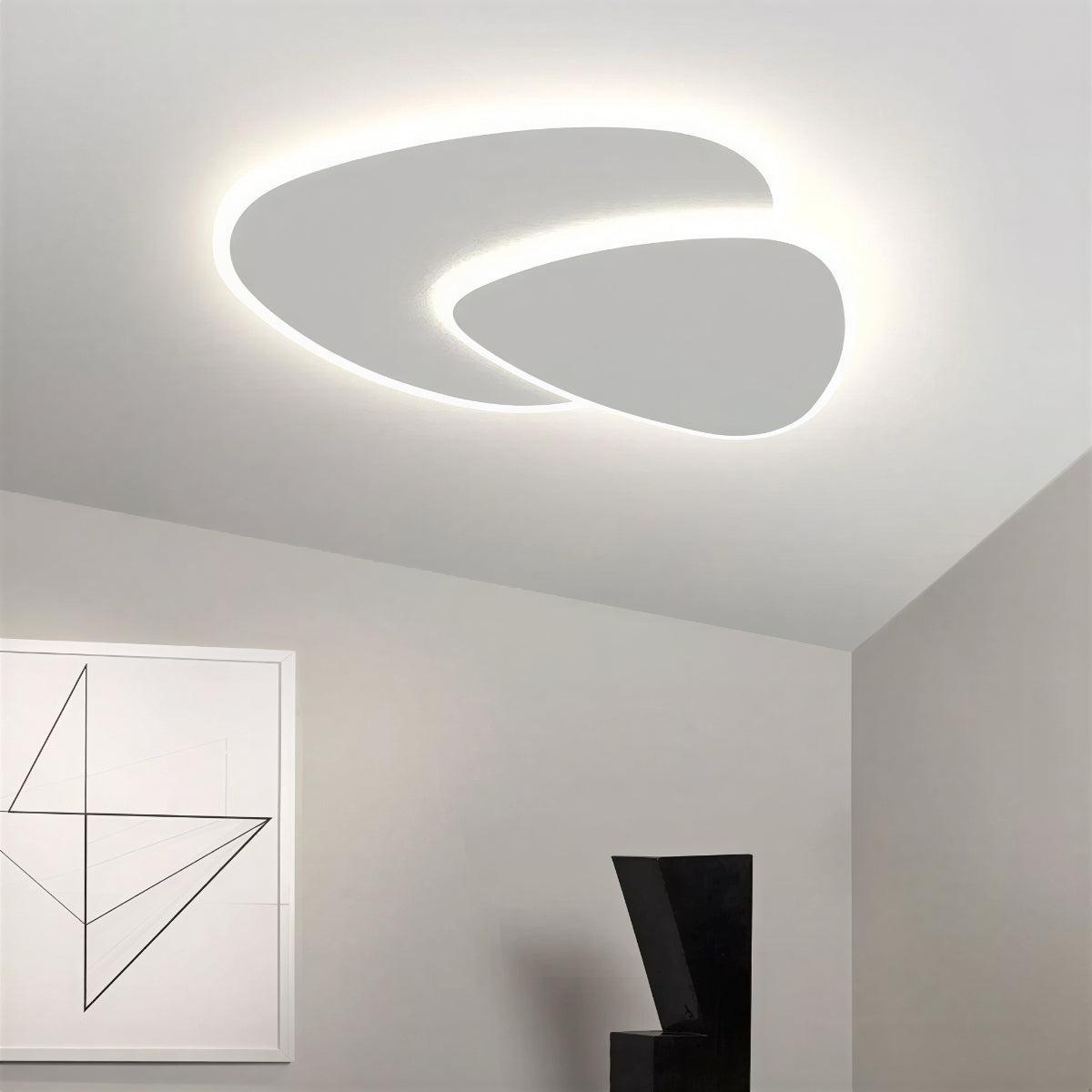 Lampada da soffitto moderna a incasso a forma di plettro