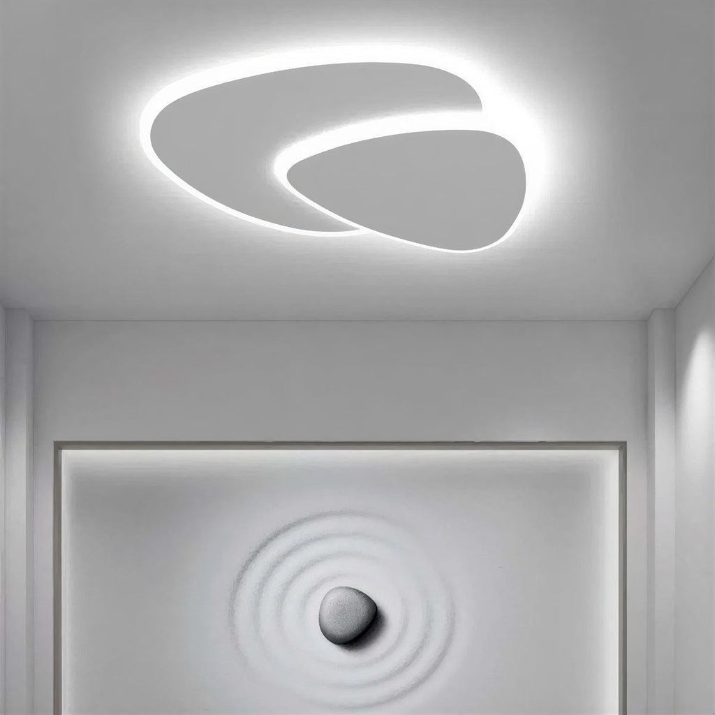 Lampada da soffitto moderna a incasso a forma di plettro
