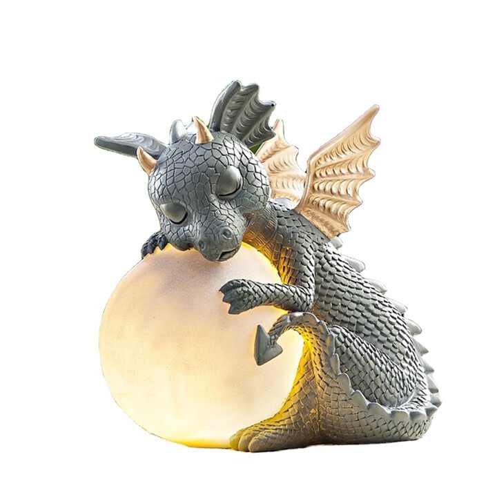 Lampada da Tavolo LED Guardiano del Drago